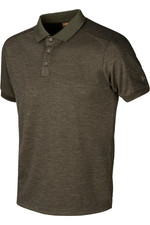2021 Harkila Mens Tech Polo 1601033290 - Willow Green